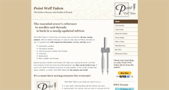 Desktop Screenshot of pointwelltakenbook.com